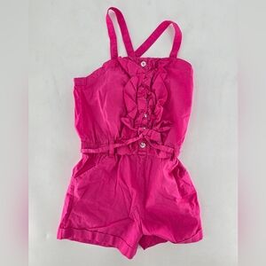 Gymboree Pink Ruffle Romper